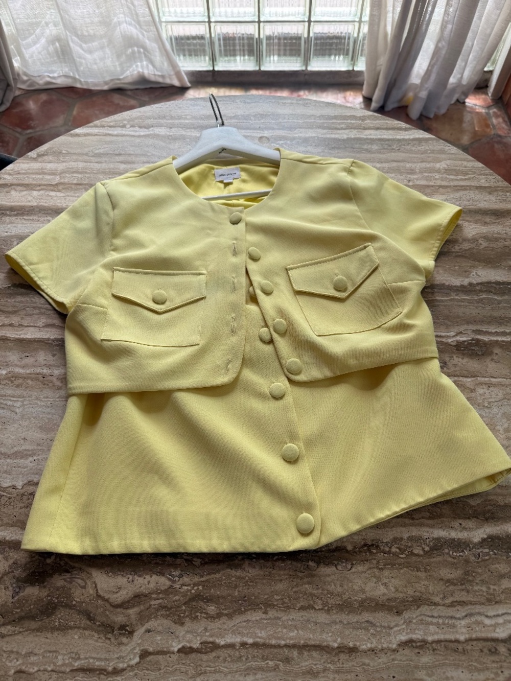 Song of Style Gala top and skirt